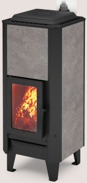 Отопительная печь-камин Теплодар Вертикаль керамика Отопительная печь-камин Теплодар Вертикаль керамика 1