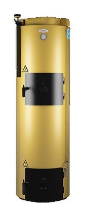 Напольный твердотопливный котел Stropuva Mini S15U (жёлтый) Напольный твердотопливный котел Stropuva Mini S15U (жёлтый) 1