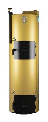 Напольный твердотопливный котел Stropuva Mini S20 (жёлтый) Напольный твердотопливный котел Stropuva Mini S20 (жёлтый) 1