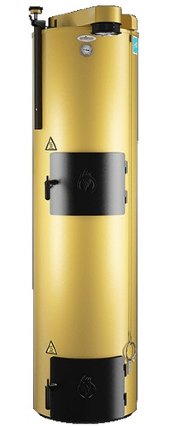 Напольный твердотопливный котел Stropuva Mini S20P (жёлтый) Напольный твердотопливный котел Stropuva Mini S20P (жёлтый) 1