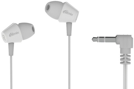 Наушники Ritmix RH-011, белый Наушники Ritmix RH-011, белый 100