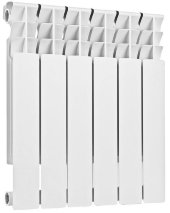 Биметалический радиатор Tropic BM 350/80 - 6 секц. 1