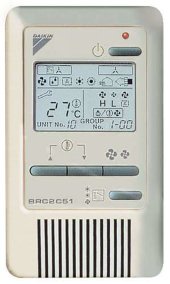 Упрощенный пульт Daikin BRC2C51 1