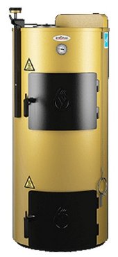 Напольный твердотопливный котел Stropuva S40U (жёлтый) Напольный твердотопливный котел Stropuva S40U (жёлтый) 1