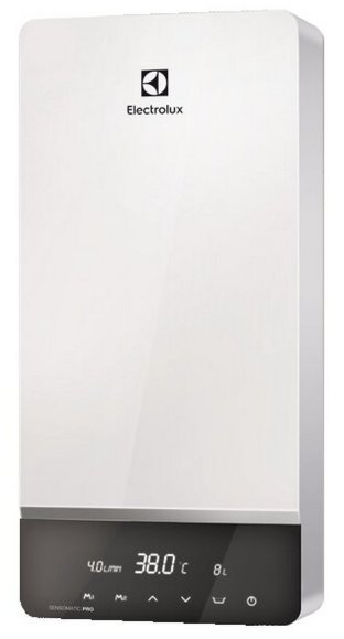 Электрический проточный водонагреватель Electrolux NPX 18-24 Sensomatic Pro, 380 В, (без сетевого кабеля с вилкой, подключение в электрощит) 100