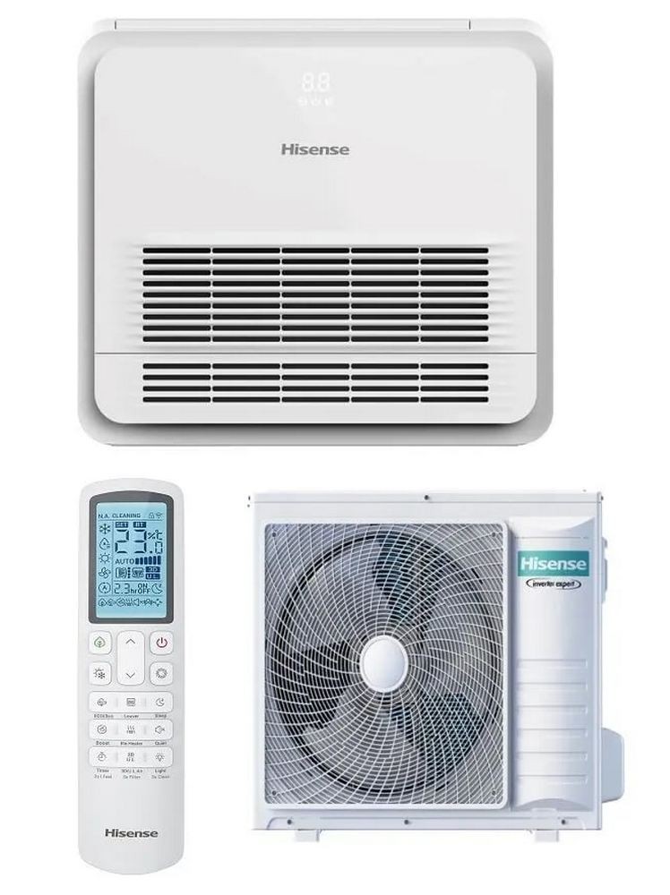 Консольный кондиционер Hisense AKT-12UR4RK8/AUW-12U4RS8