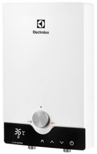 Электрический проточный водонагреватель Electrolux NPX 8 Flow Active 2.0, 220 В, (без сетевого кабеля с вилкой, подключение в электрощит) 1