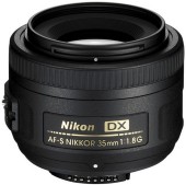 Объектив Nikon 35mm f/1.8G AF-S DX Nikkor Объектив Nikon 35mm f/1.8G AF-S DX Nikkor 1