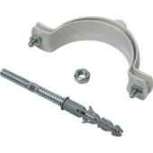 Элемент дымохода STOUT хомут для крепления дымохода к стене ?80 SCA-0080-020111 1