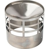 Элемент дымохода STOUT решетка из нержавеющей стали ?80 для дымоотводящей трубы SCA-0080-010004 Элемент дымохода STOUT решетка из нержавеющей стали ?80 для дымоотводящей трубы SCA-0080-010004 1