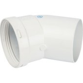 Элемент дымохода STOUT отвод 45° п/м ?80 (групповая упаковка 10 шт) SCA-0080-000045 1