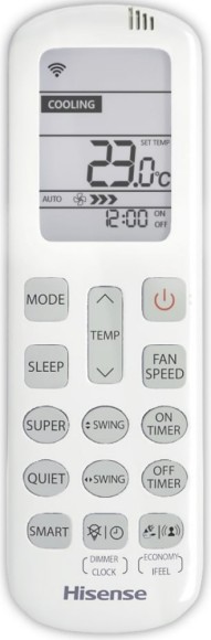 Настенный кондиционер Hisense (сплит-система) AS-18UW4RXATG03 Wi-Fi 400