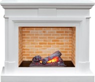 Каминокомплект Dimplex Opti-Myst Coventry белый/кирпич с очагом Cassette 400 NH 1