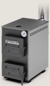 Напольный твердотопливный котел Теплодар Куппер Практик-8 (1.1) Напольный твердотопливный котел Теплодар Куппер Практик-8 (1.1) 1