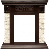 Портал Dimplex Opti-Myst Luxemburg сланец бежевый /тёмный дуб Портал Dimplex Opti-Myst Luxemburg сланец бежевый /тёмный дуб 1