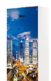 Газовый проточный водонагреватель Zanussi Fonte Glass Газовый проточный водонагреватель Zanussi Fonte Glass 1