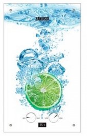 Газовый проточный водонагреватель Zanussi GWH 10 Fonte Glass Lime Газовый проточный водонагреватель Zanussi GWH 10 Fonte Glass Lime 1