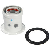 Элемент дымохода STOUT ?60/100 адаптер для котла вертикальный коаксиальный (совместимый с Bosch, Buderus)(лого) SCA-6010-240100 Элемент дымохода STOUT ?60/100 адаптер для котла вертикальный коаксиальный (совместимый с Bosch, Buderus)(лого) SCA-6010-240100 1