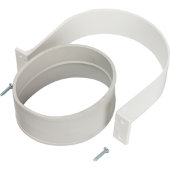 Элемент дымохода STOUT комплект для соединеия труб внешний ?100, уплотнение EPDM  и хомут в комплекте SCA-6010-000001 1