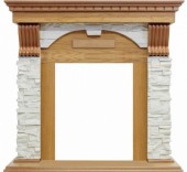 Портал Royal Flame Dublin дуб/арочный сланец белый Портал Royal Flame Dublin дуб/арочный сланец белый 1